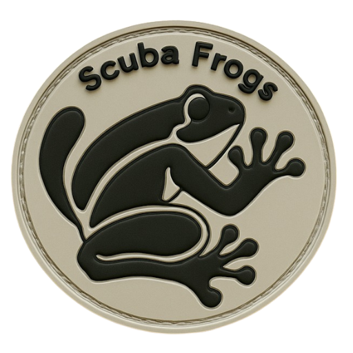 Scuba Frogs Patch